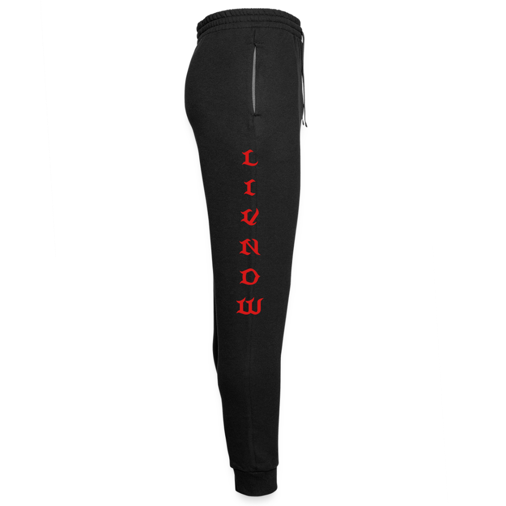 LIVNOWLUVL8R JOGGERS - black/asphalt