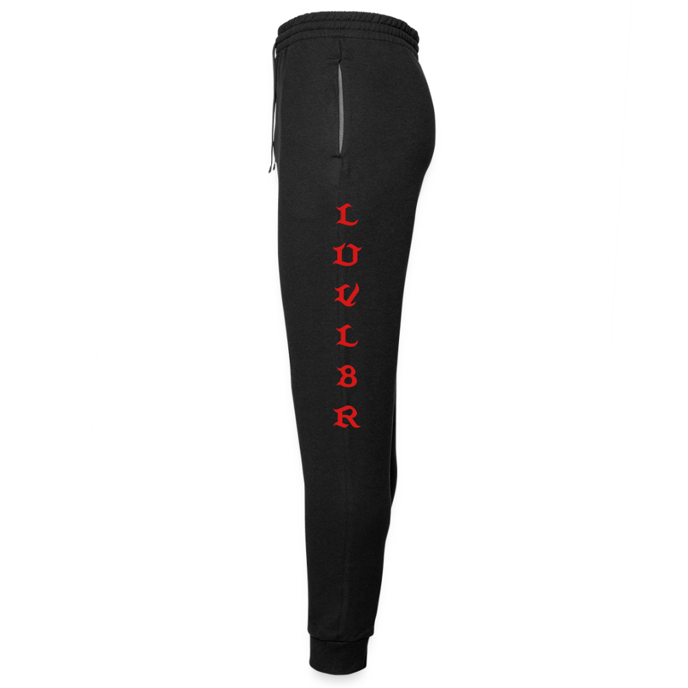 LIVNOWLUVL8R JOGGERS - black/asphalt